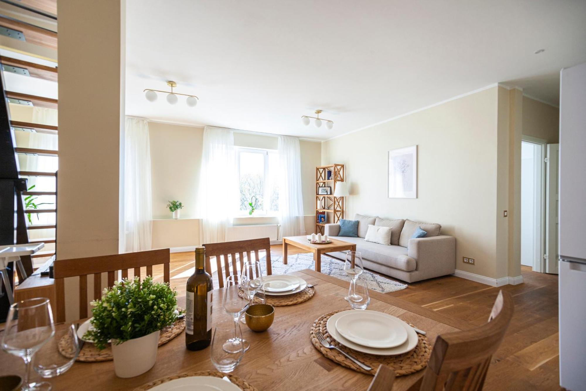 Luxury 2-Floor Apartment With Sauna And Balcony ทาลลินน์ ภายนอก รูปภาพ